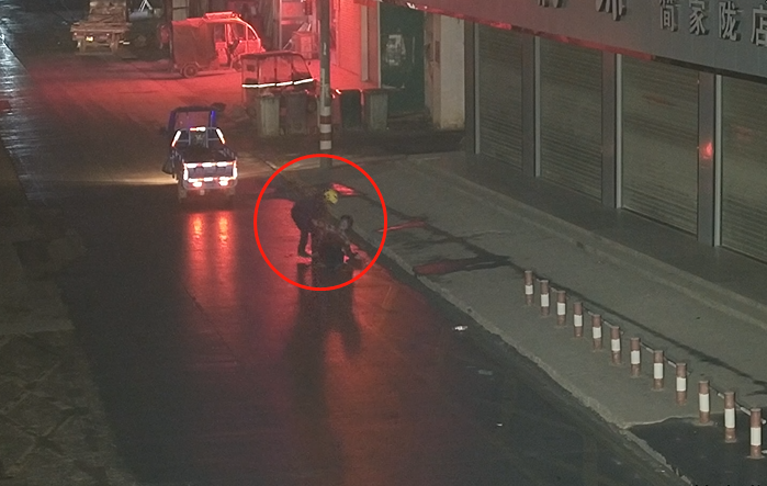 邵东交警速破交通肇事逃逸案