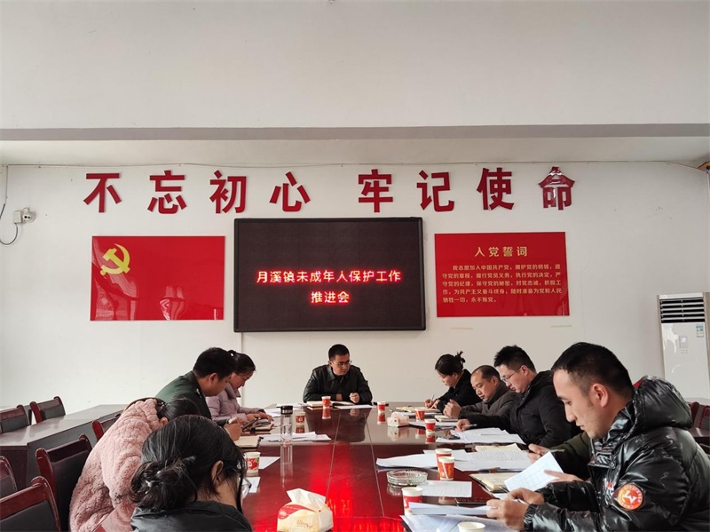 洞口县月溪镇召开2023年未成年人保护工作推进会议