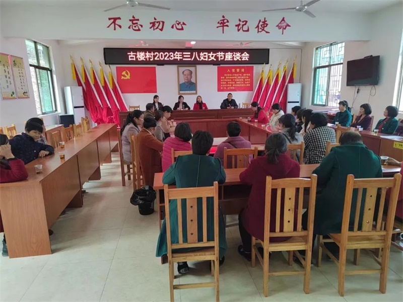 洞口县古楼巾帼心向党 团结奋进新征程