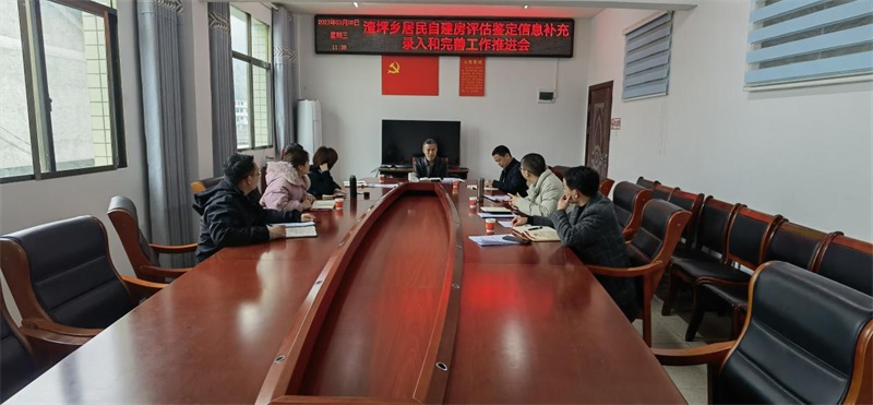 洞口县渣坪乡召开居民自建房评估鉴定信息补充录入和完善工作推进会