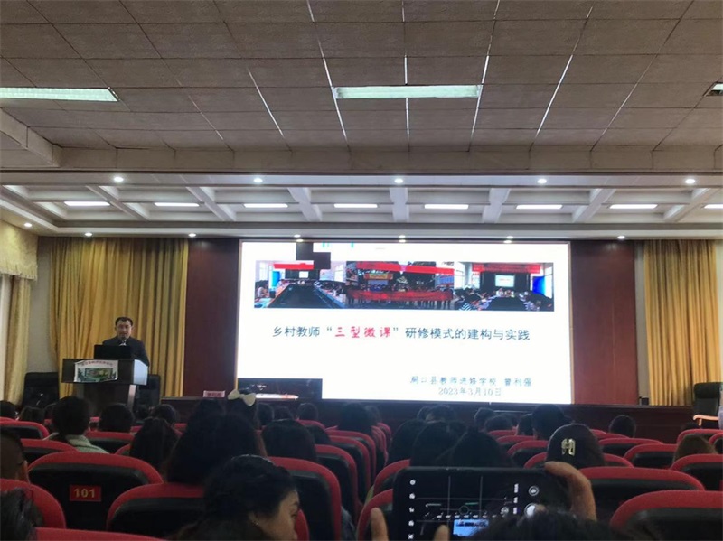 洞口县开展农村中小学教师送教下乡专题研讨活动