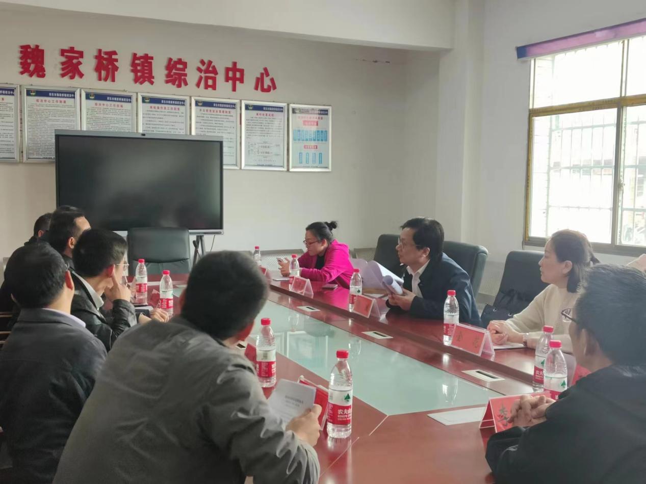 省司法厅魏威处长一行来邵东调研规范化司法所工作