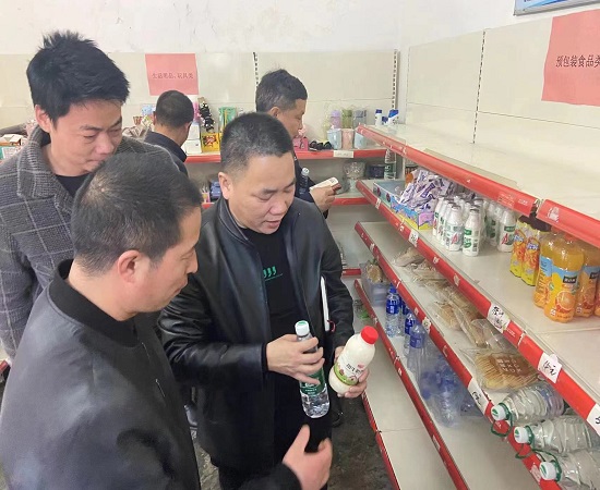 隆回县大水田乡开展学校食堂及商店食品安全工作督查
