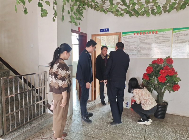洞口县文昌街道开展养老机构安全生产检查