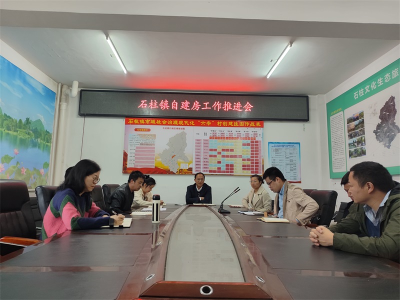 洞口县石柱镇组织召开自建房工作推进会