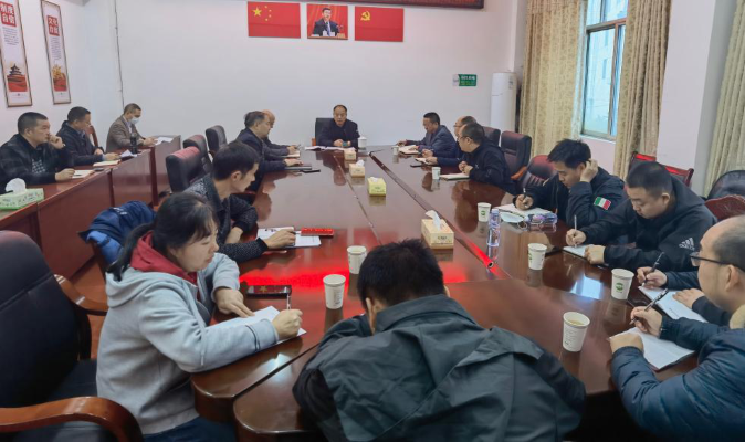洞口县公路建设养护中心召开草罗公路工程项目推进会