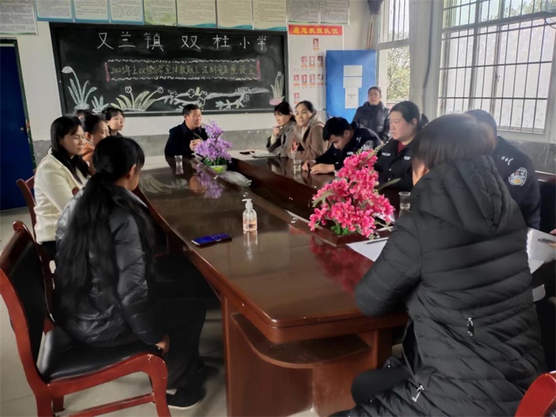 洞口县毓兰镇侯家村：法制宣传进校园 织密织牢未成年人“保护网”