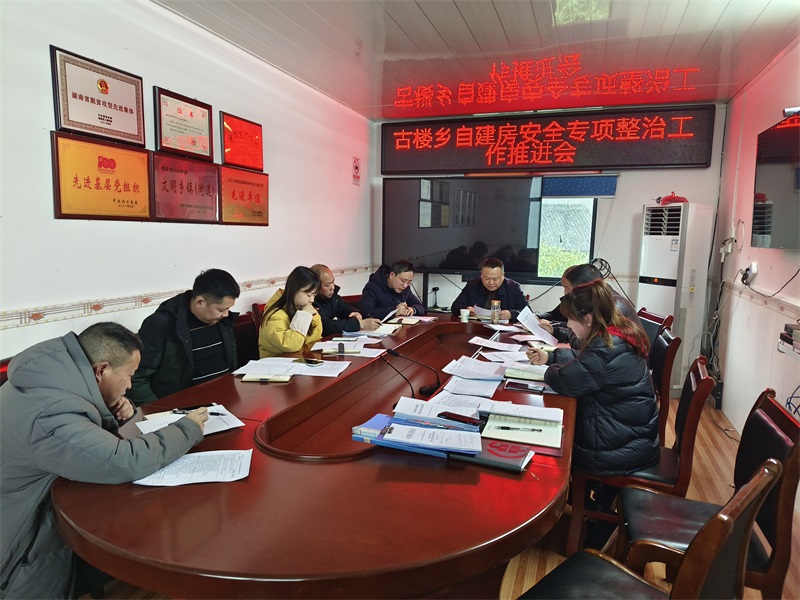 洞口县古楼乡深入开展自建房安全专项整治行动