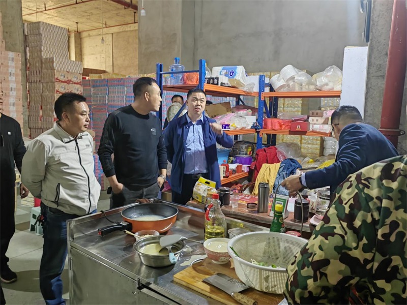 邵东大禾塘街道：开展仓储物流消防安全专项检查行动