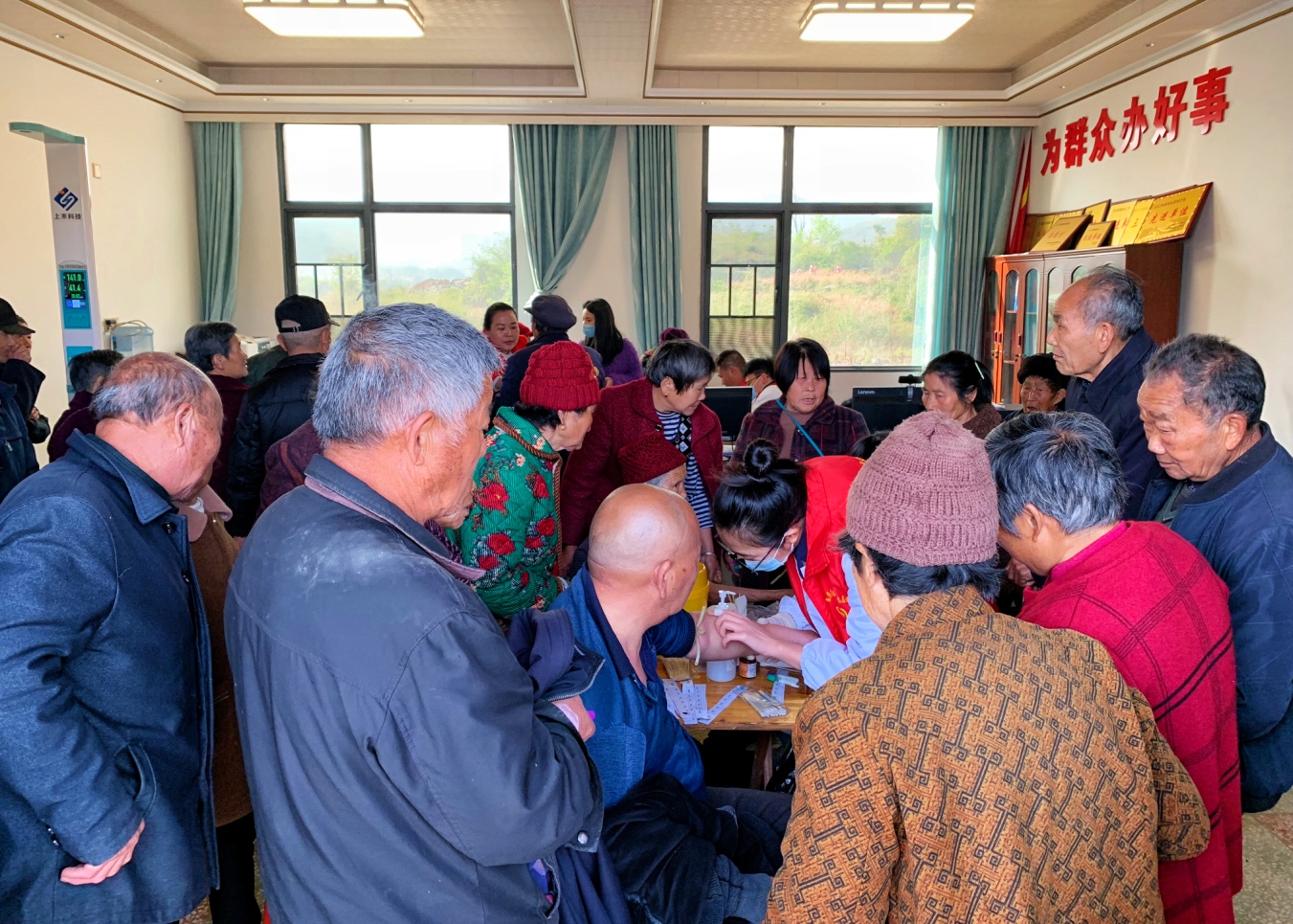 邵东市斫曹乡卫生院开展民族团结进步宣传活动