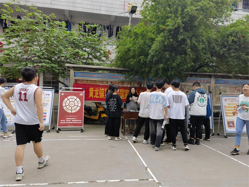 新宁县黄龙镇开展第八个“全民国家安全教育日”系列活动