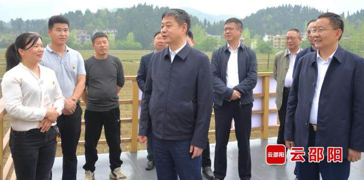 严华在隆回县调研督导春耕生产、项目建设和信访事项办理等工作