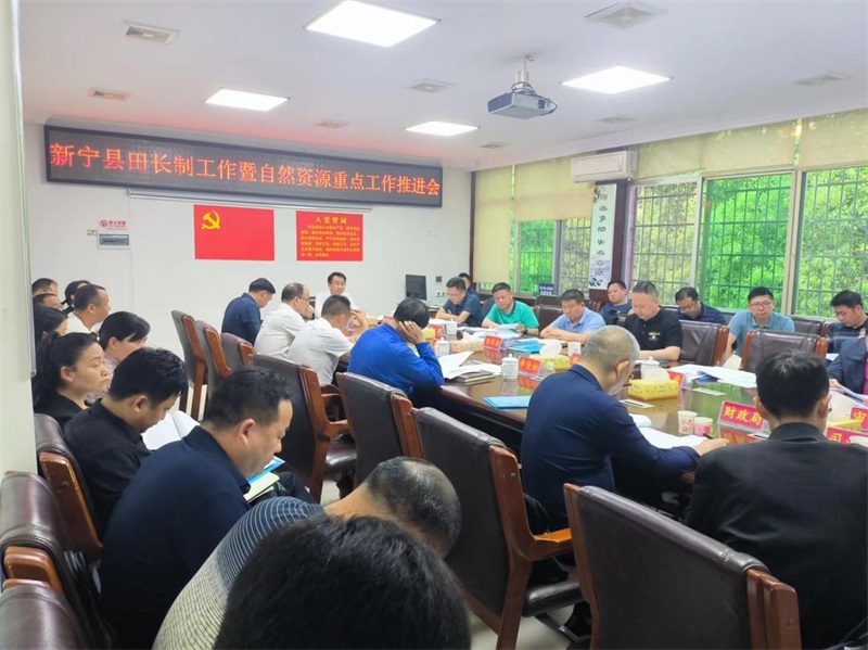 新宁县召开田长制暨自然资源重点工作推进会