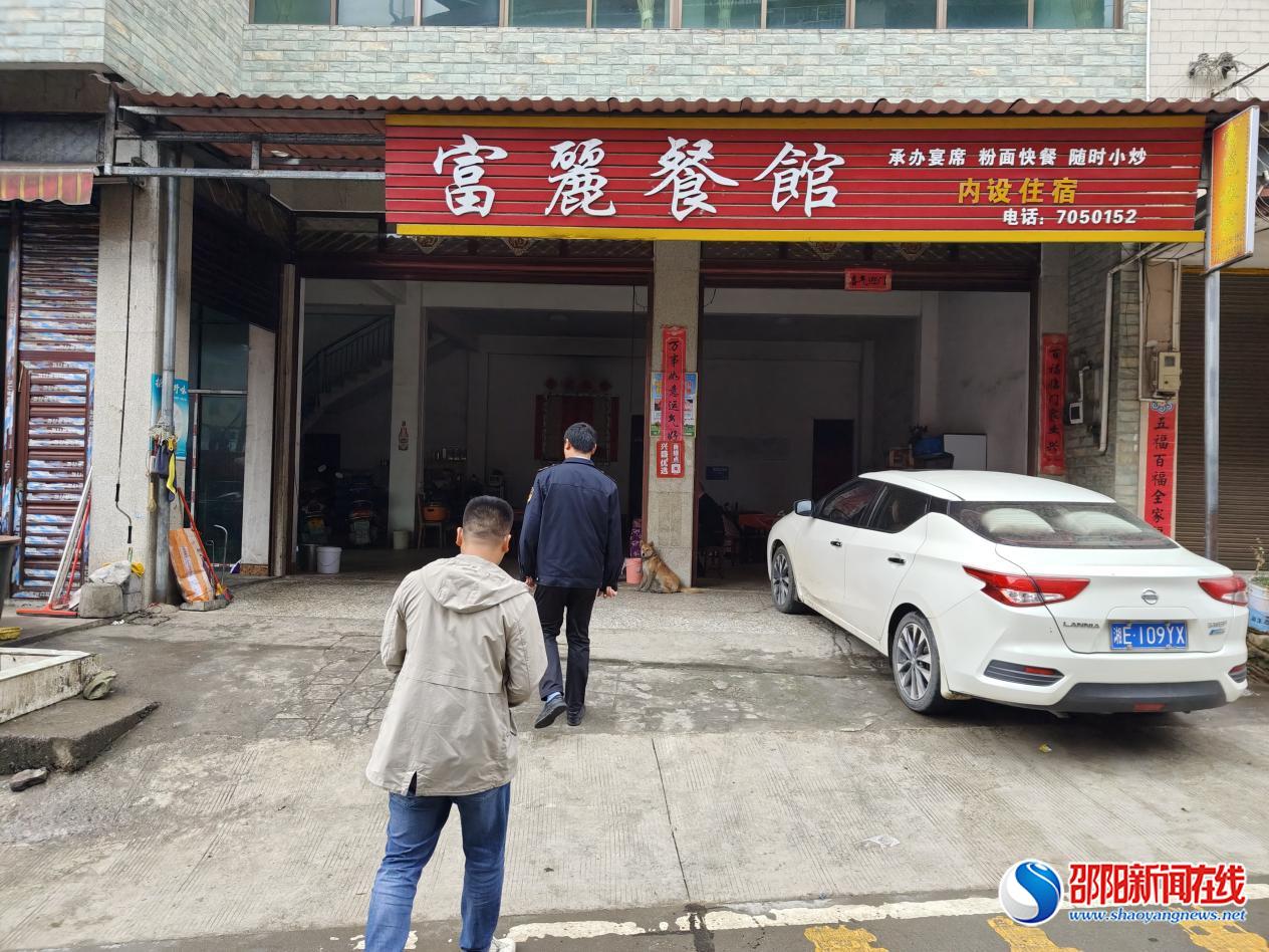 洞口县石柱镇开展餐饮行业燃气安全排查整治工作
