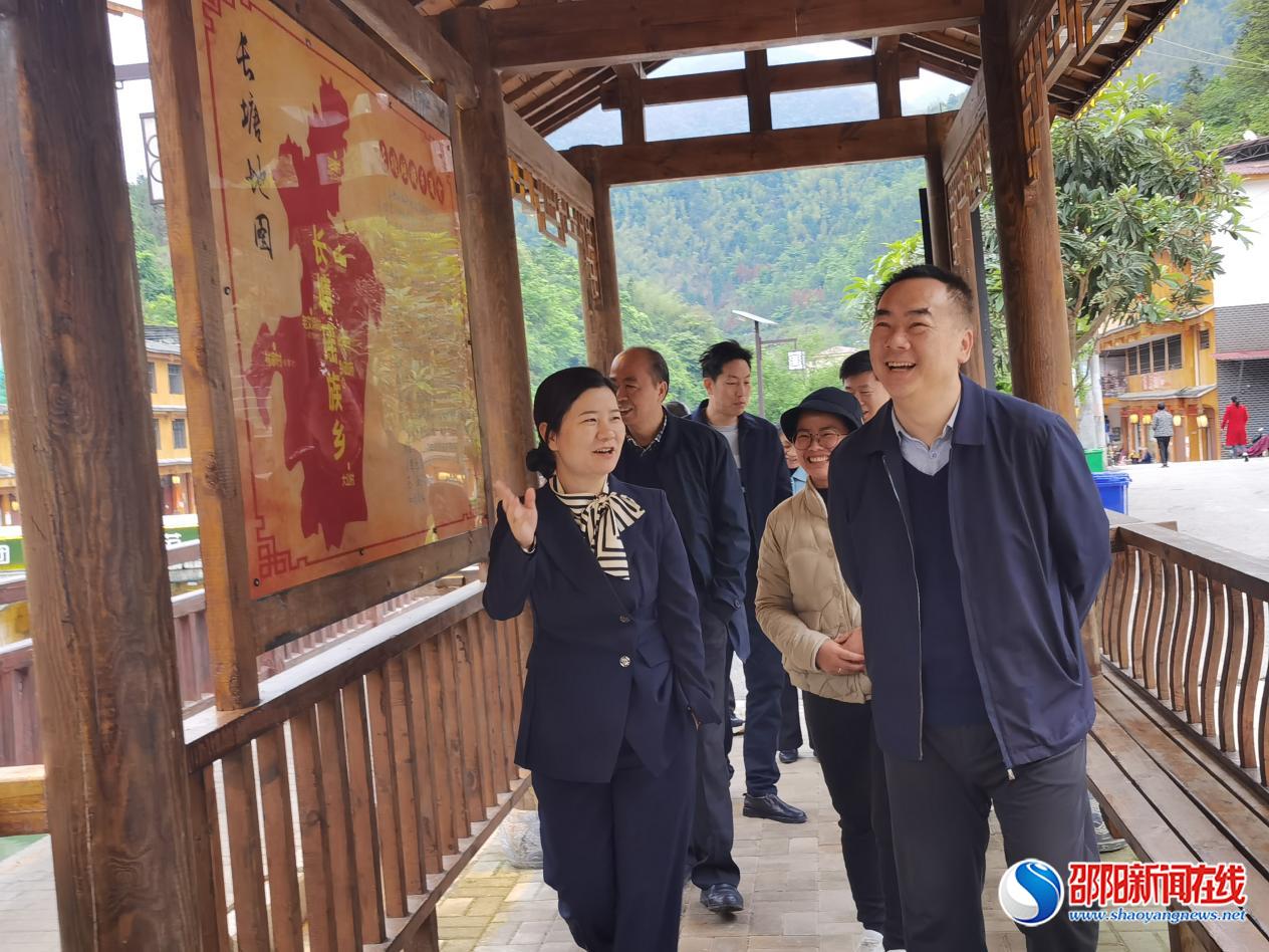 省民宗委经济发展处到洞口县调研民族乡村振兴、民族团结进步创建等工作