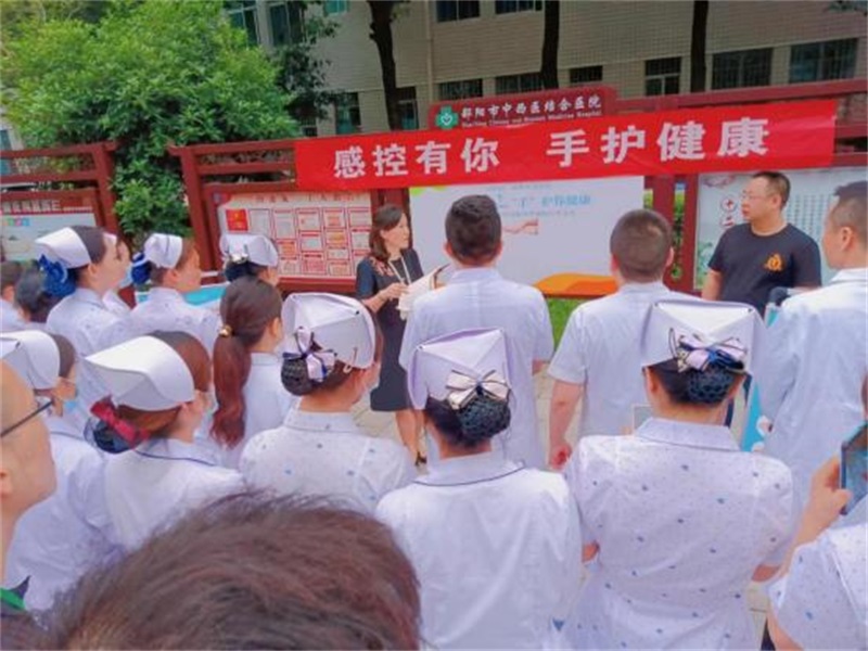 邵阳市中西医结合医院开展世界手卫生日宣传活动