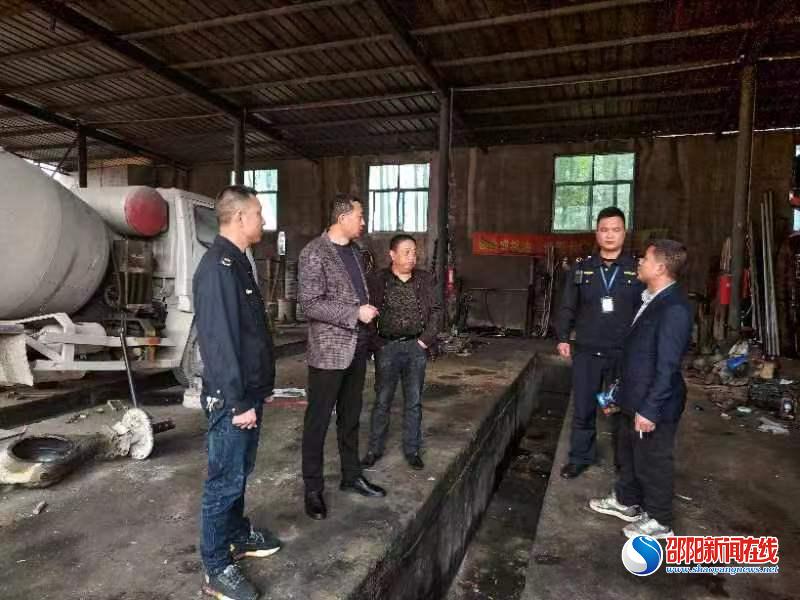 洞口县开展机动车维修企业联合执法检查