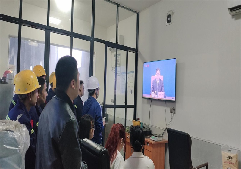 新邵县雀塘镇组织观看全国重大事故隐患专项整治2023行动专题发布会