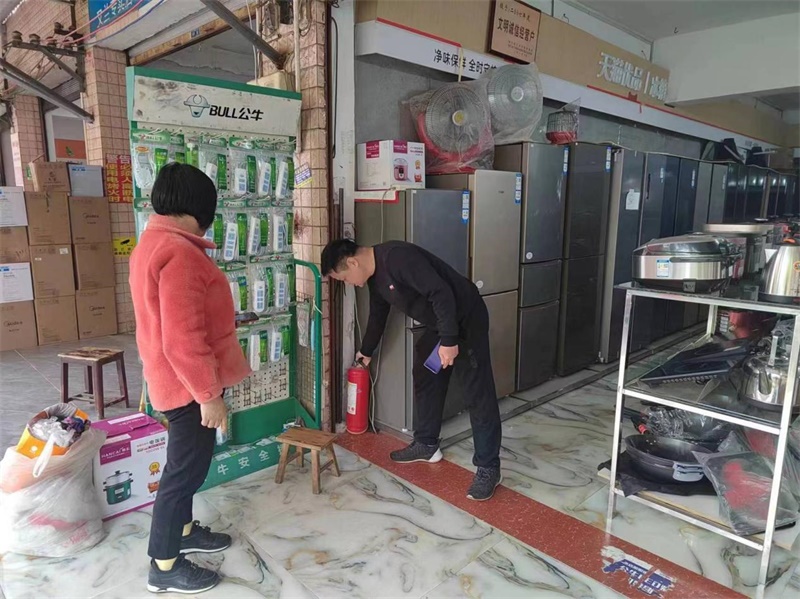 洞口县毓兰镇开展自建房“多合一”场所消防安全专项整治