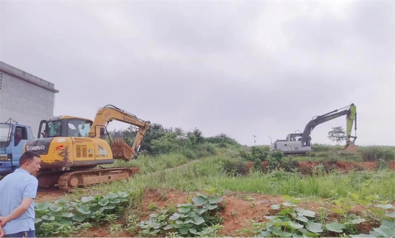 洞口县茶铺茶场管理区八角山社区：全面做好耕地恢复工作