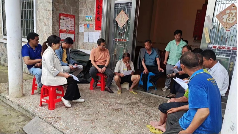 洞口县桐山乡蒲溪村：筑牢支部堡垒 发挥党员作用