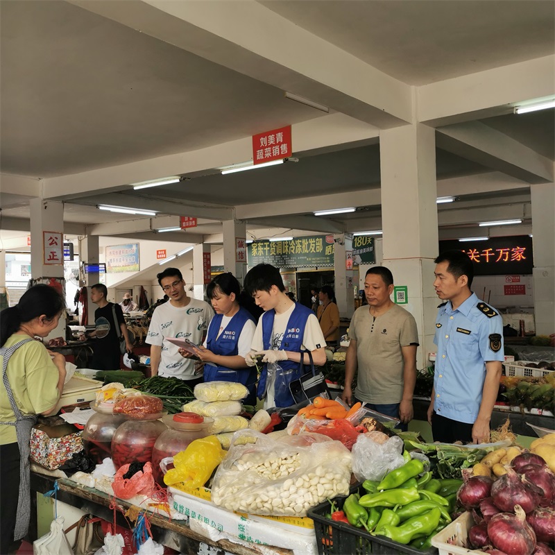 洞口县市场监督管理局：开展食品抽检，保障舌尖上的安全