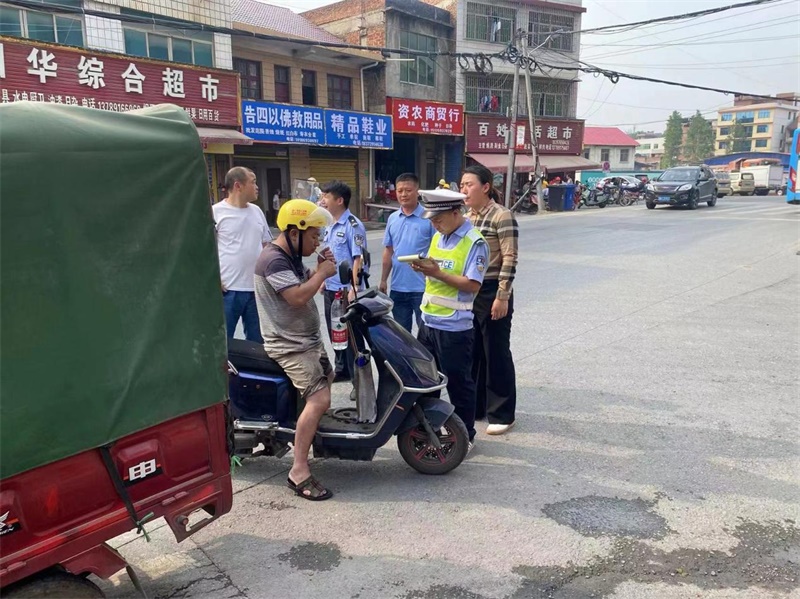 大祥区雨溪街道：大力推进“戴帽工程”守护群众生命安全