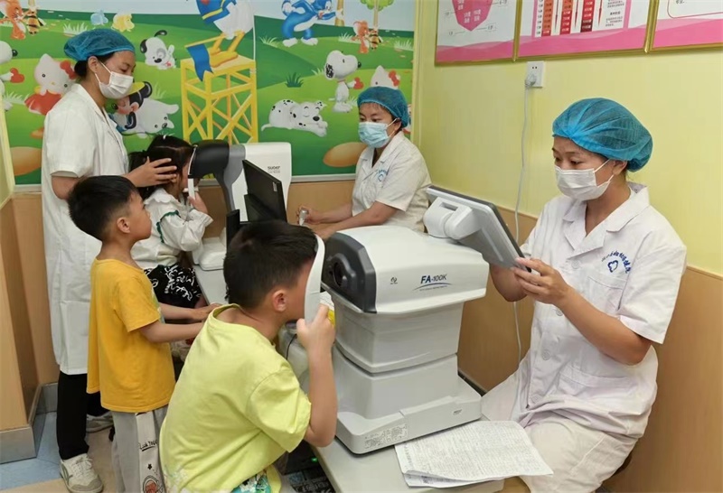 洞口县妇幼保健院儿保科眼视光中心开诊啦