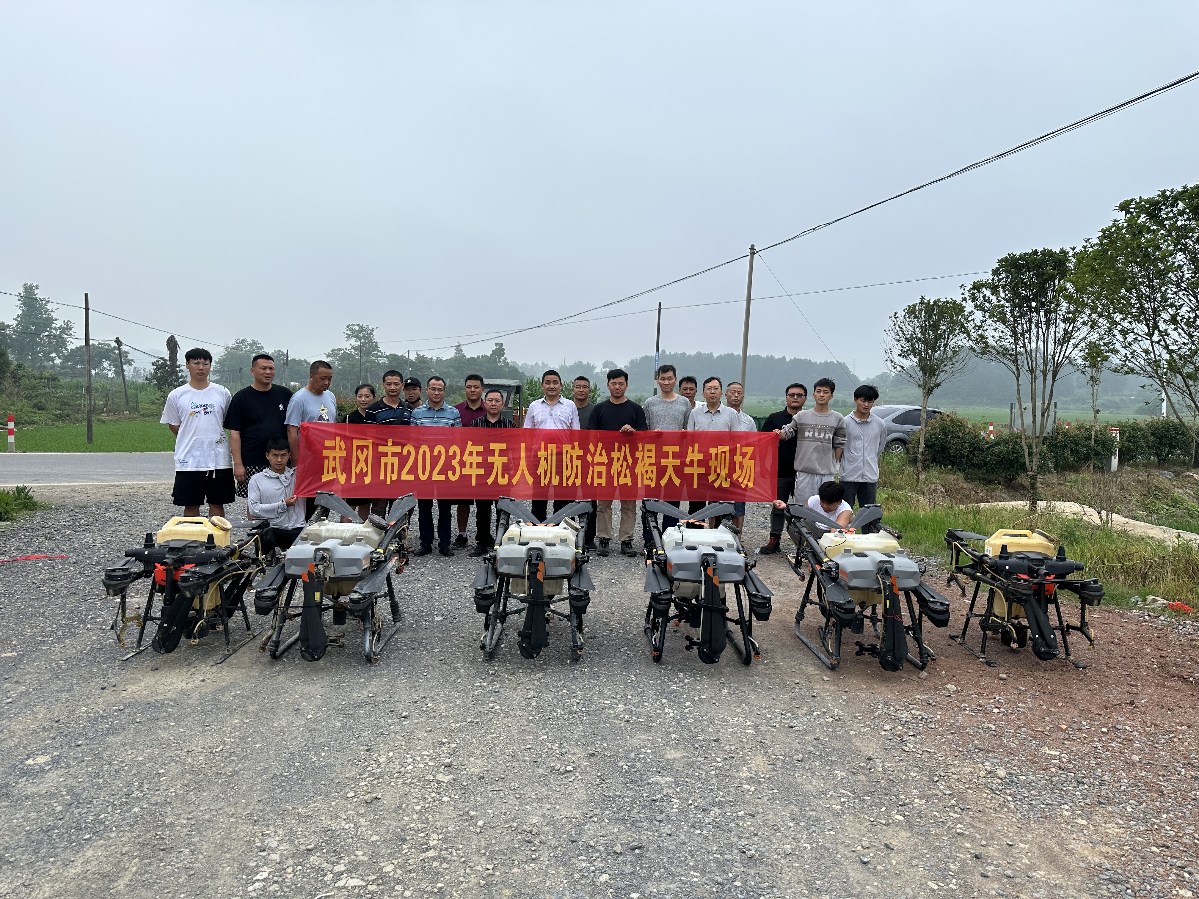邵阳市林业局赴武冈指导松褐天牛防治工作