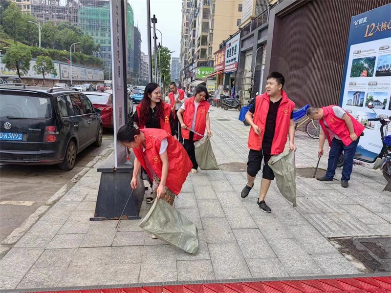 邵东市宋家塘街道持续开展环境卫生大整治