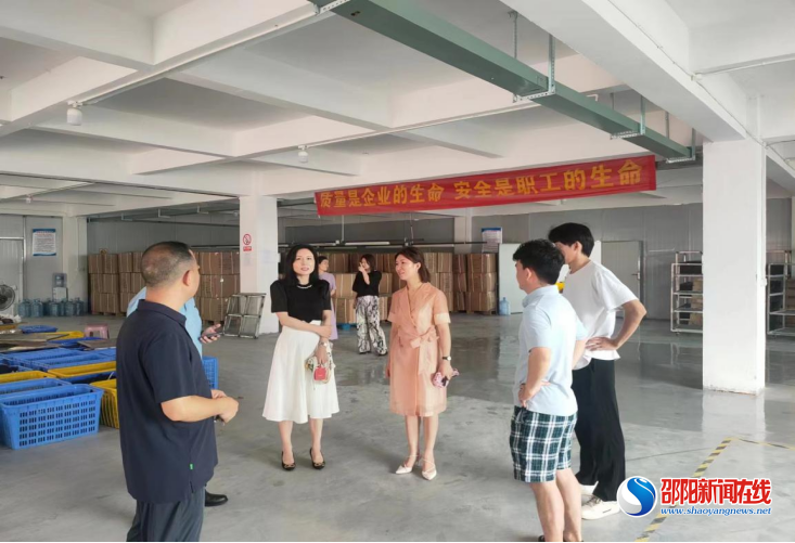 大祥区：调研走访送服务 优化营商促发展