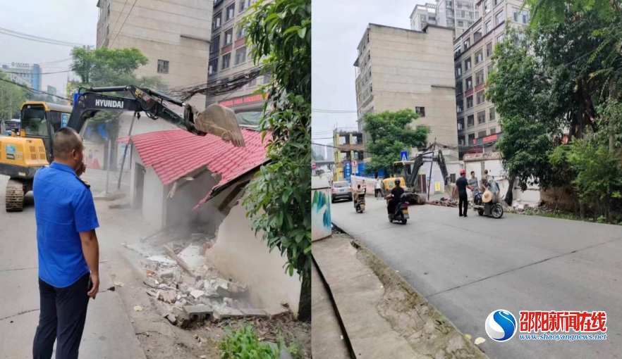 大祥区铁腕整治 对违法建筑“零容忍”