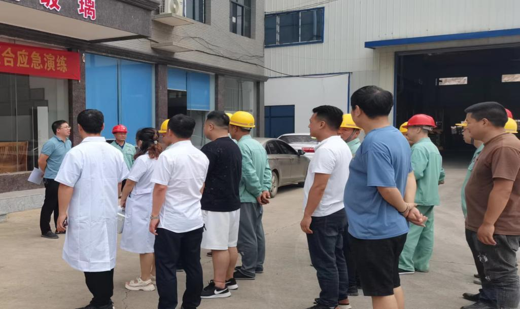 大祥区檀江街道开展应急救援演练  提升企业处突能力