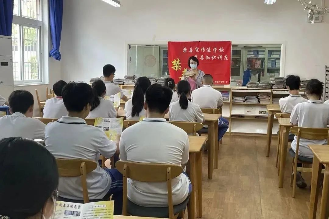 新邵县新田铺镇：​禁毒宣传入人心守护平安不“毒”行