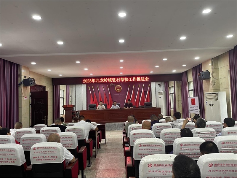 邵东九龙岭镇召开驻村帮扶工作推进会