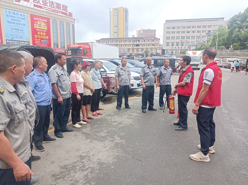 邵东市市场服务中心：谱消防安全曲奏民族团结乐