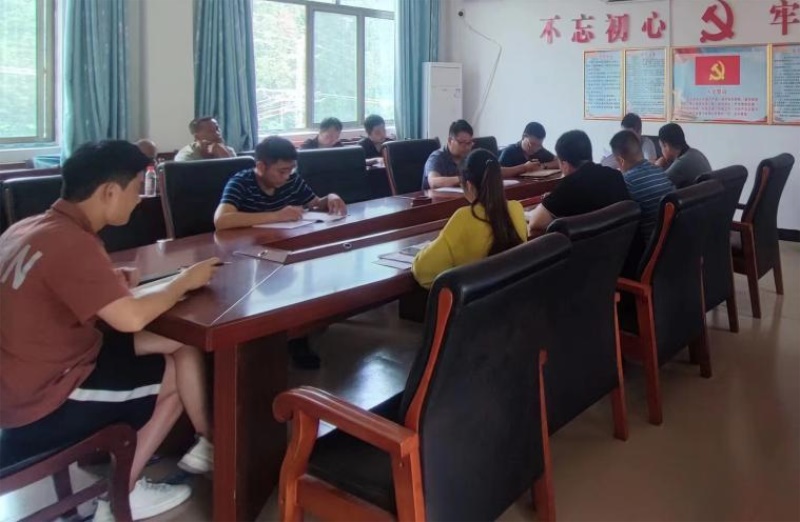 洞口县桐山乡开展端午节节前廉政教育活动