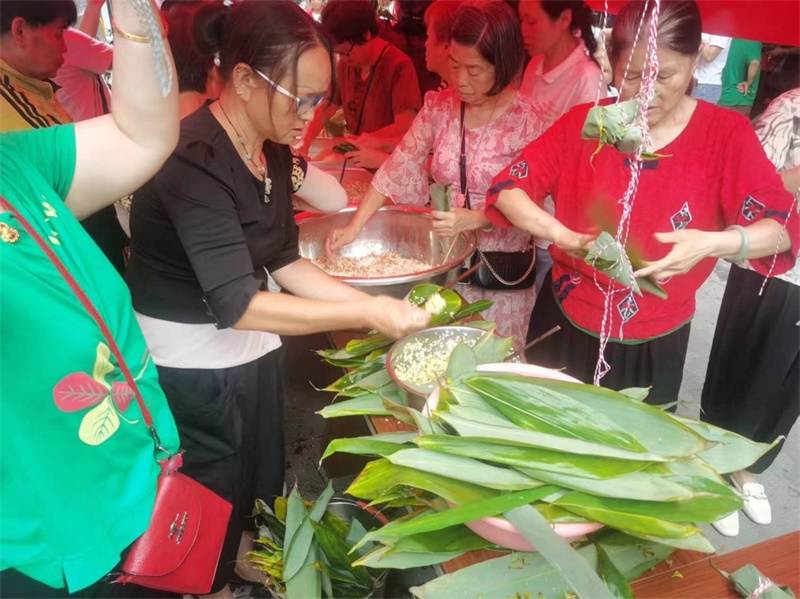大祥区开展“垃圾分类‘粽’动员 一起过端午”活动