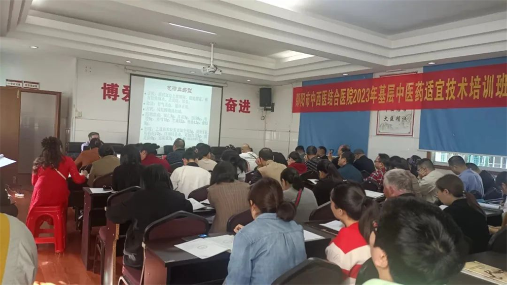 邵阳市中西医结合医院开展基层中医药适宜技术培训