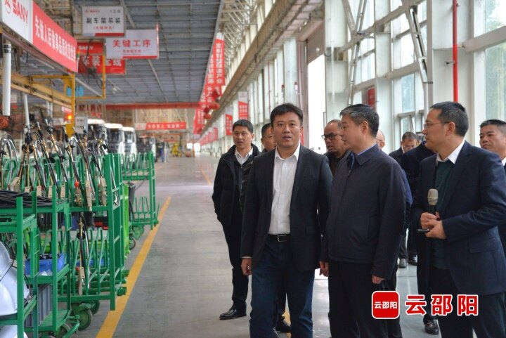 严华在邵阳经济技术开发区调研企业复工复产情况