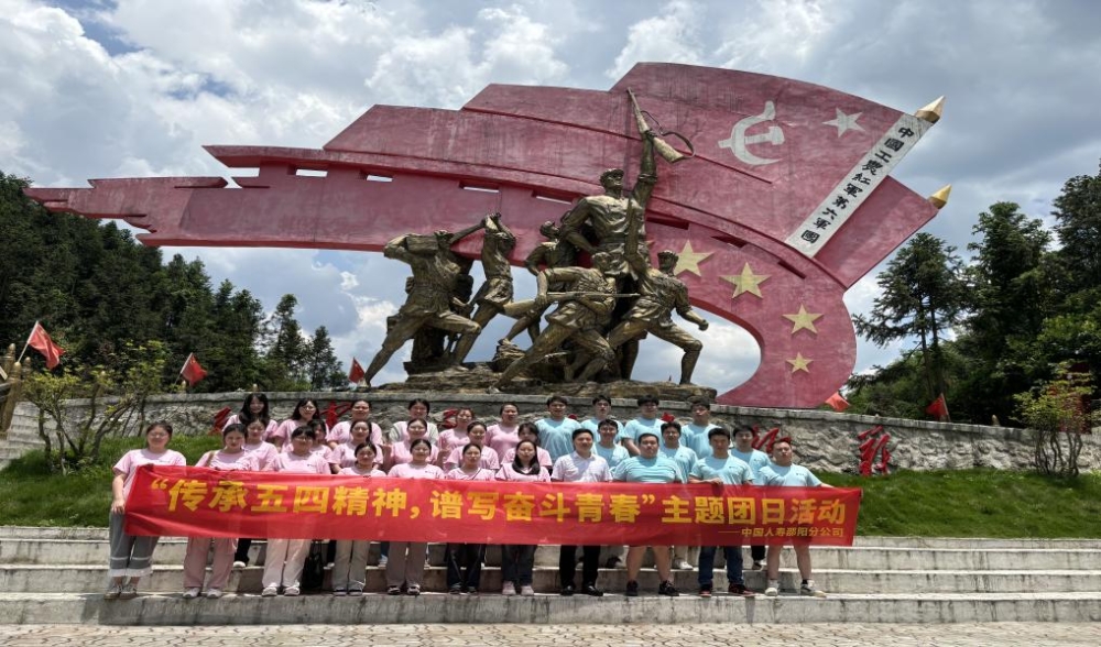 中国人寿邵阳分公司举办青年员工主题团日活动