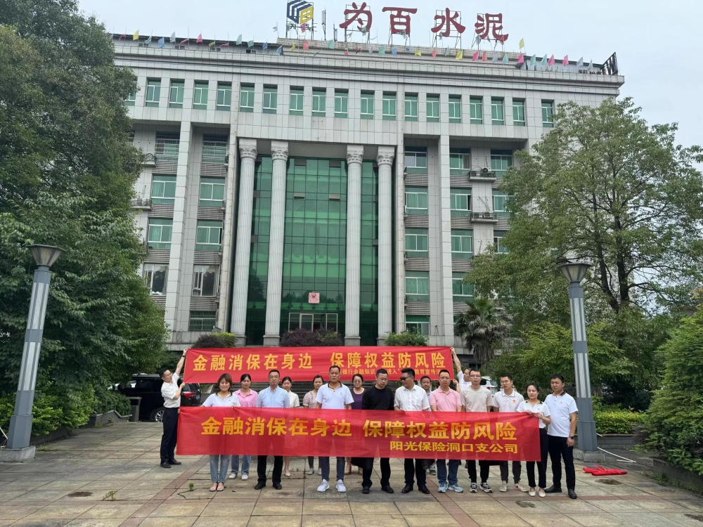 阳光财险邵阳中支积极开展金融知识“五进入”集中教育宣传活动