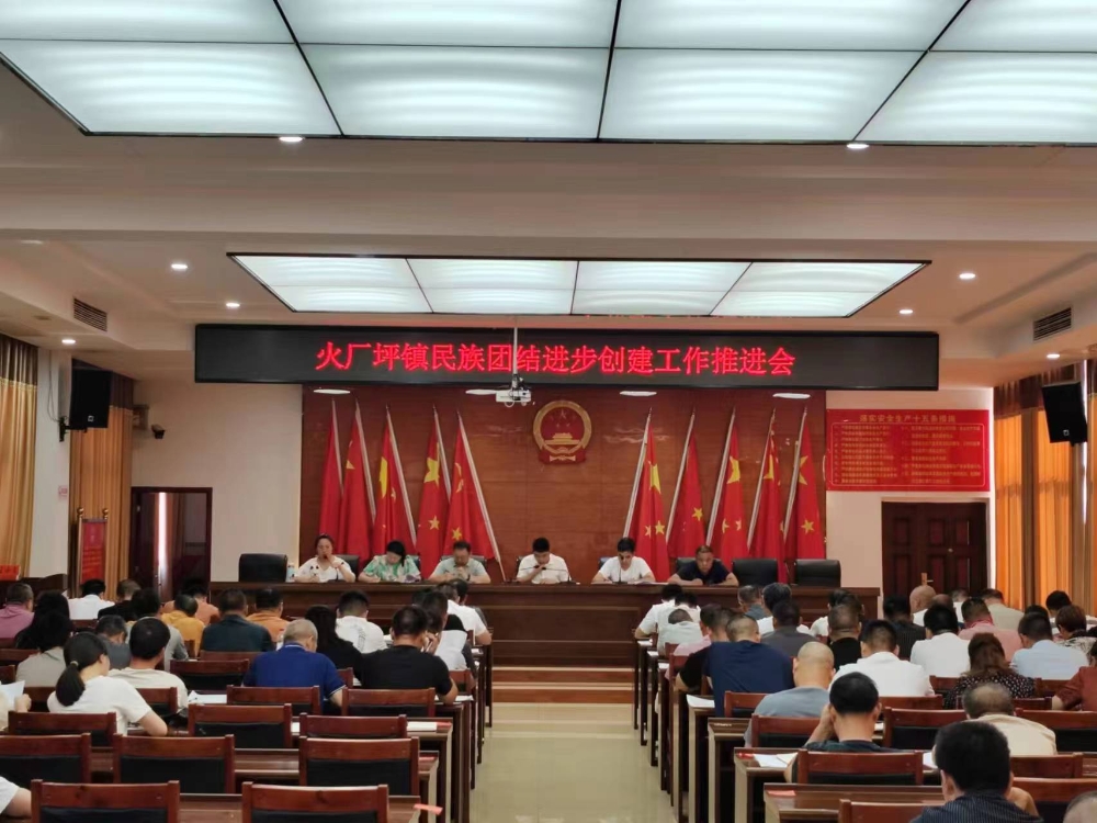 邵东市火厂坪镇召开民族团结进步创建工作推进会
