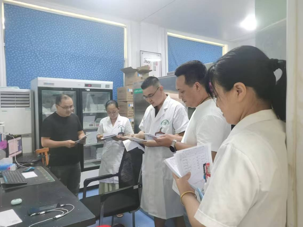 邵东市两市塘街道社区卫生服务中心开展专项督查行动