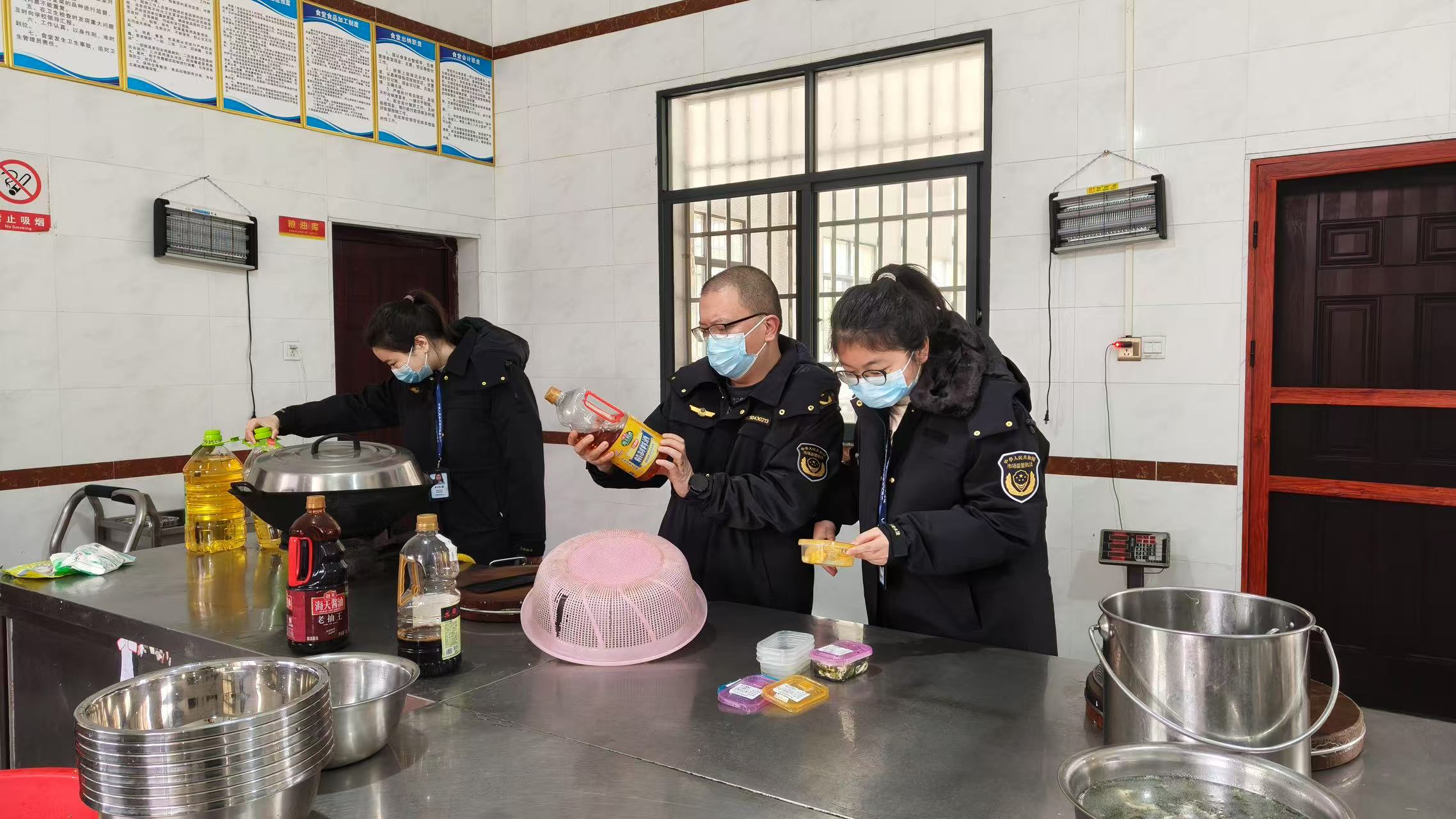 邵东市灵官殿市场监管所开展春季校园食品安全专项检查