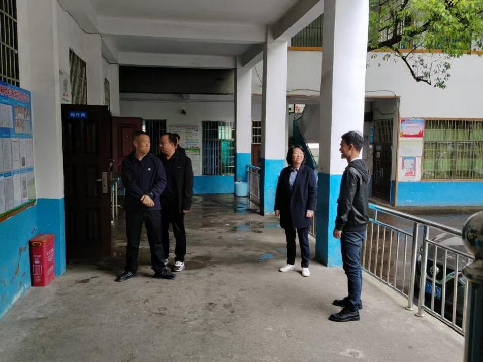 武冈市晏田乡开展“利剑护蕾”督导行动