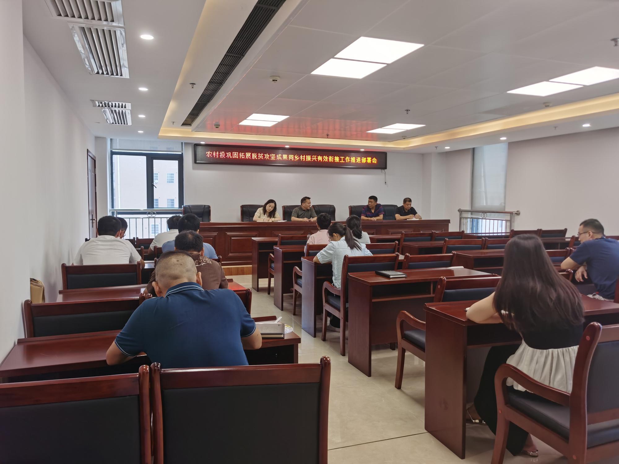 新宁县城镇农村建设投资有限公司召开乡村振兴工作推进部署会