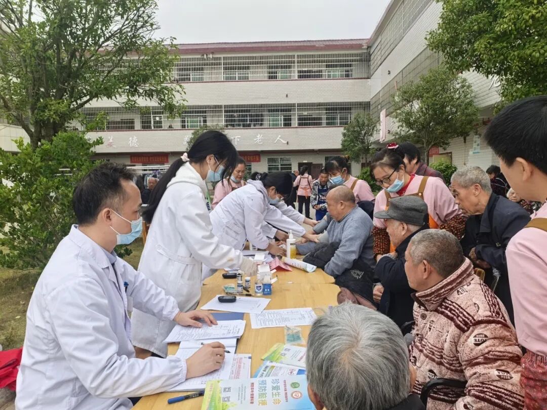 邵东市中医医院开展养老机构义诊活动