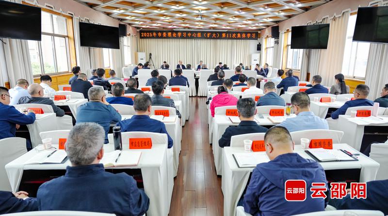 邵阳市委理论学习中心组（扩大）举行2025年第11次集体学习