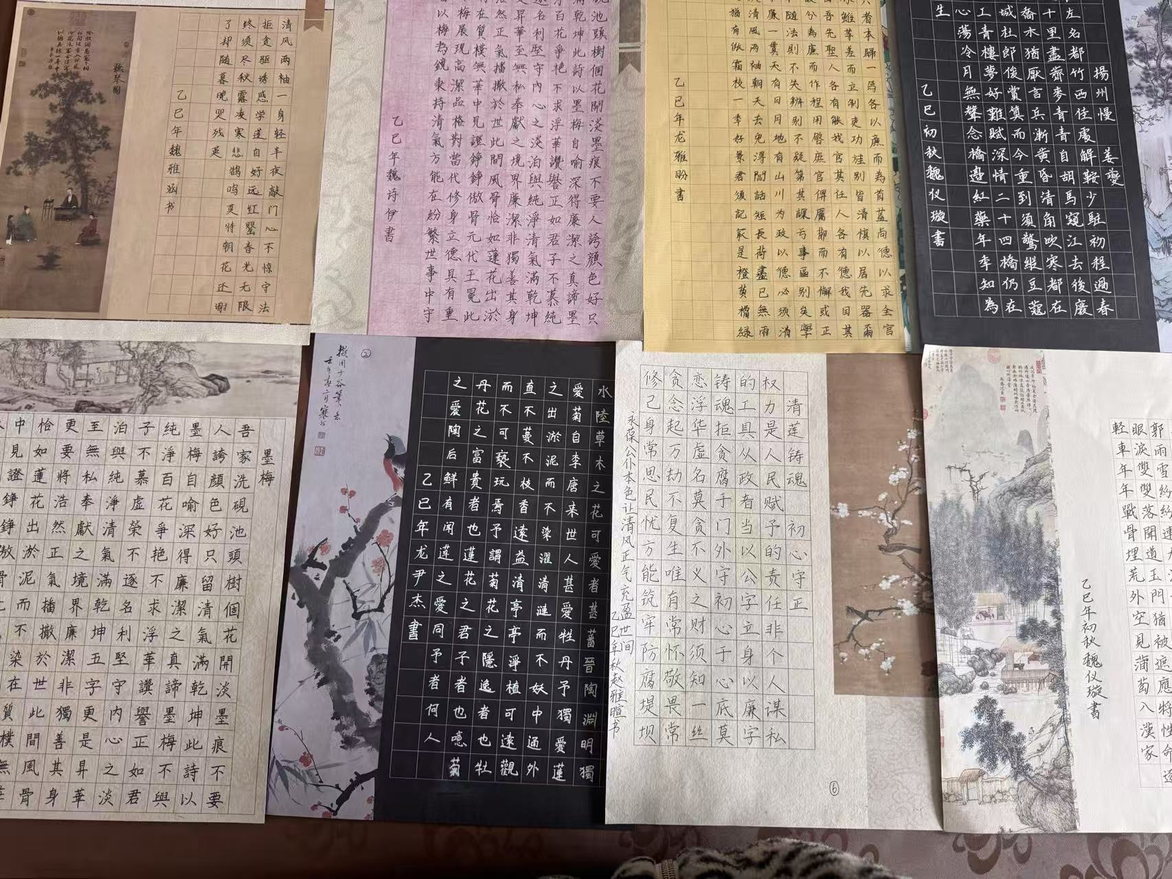 隆回县金潭中学书法比赛圆满落幕